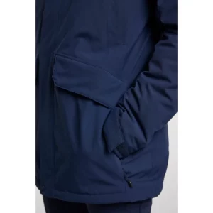 Chaqueta hombre TENSON TUULI JACKET 465018726, Marino oscuro, con modelo, detalle del bolsillo lateral