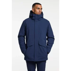 Chaqueta hombre TENSON TUULI JACKET 465018726, Marino oscuro, vista frontal con modelo