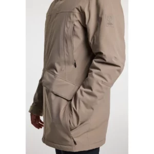 Chaqueta hombre TENSON TUULI JACKET 465018726, Marrón, con modelo, detalle del bolsillo lateral