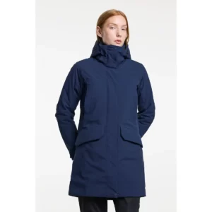 Chaqueta mujer TENSON TUULI JACKET 465018727, Marino oscuro, vista frontal con modelo