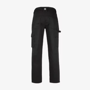 Pantalón de trabajo Toworkfor CARGO, negro, vista posterior