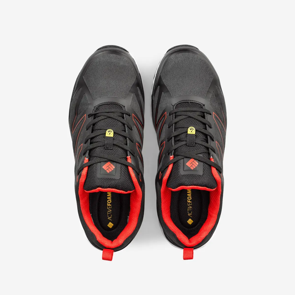 Zapatilla de seguridad Toworkfor WARM UP RED 4 Zapatilla de seguridad Toworkfor WARM UP RED, vista superior