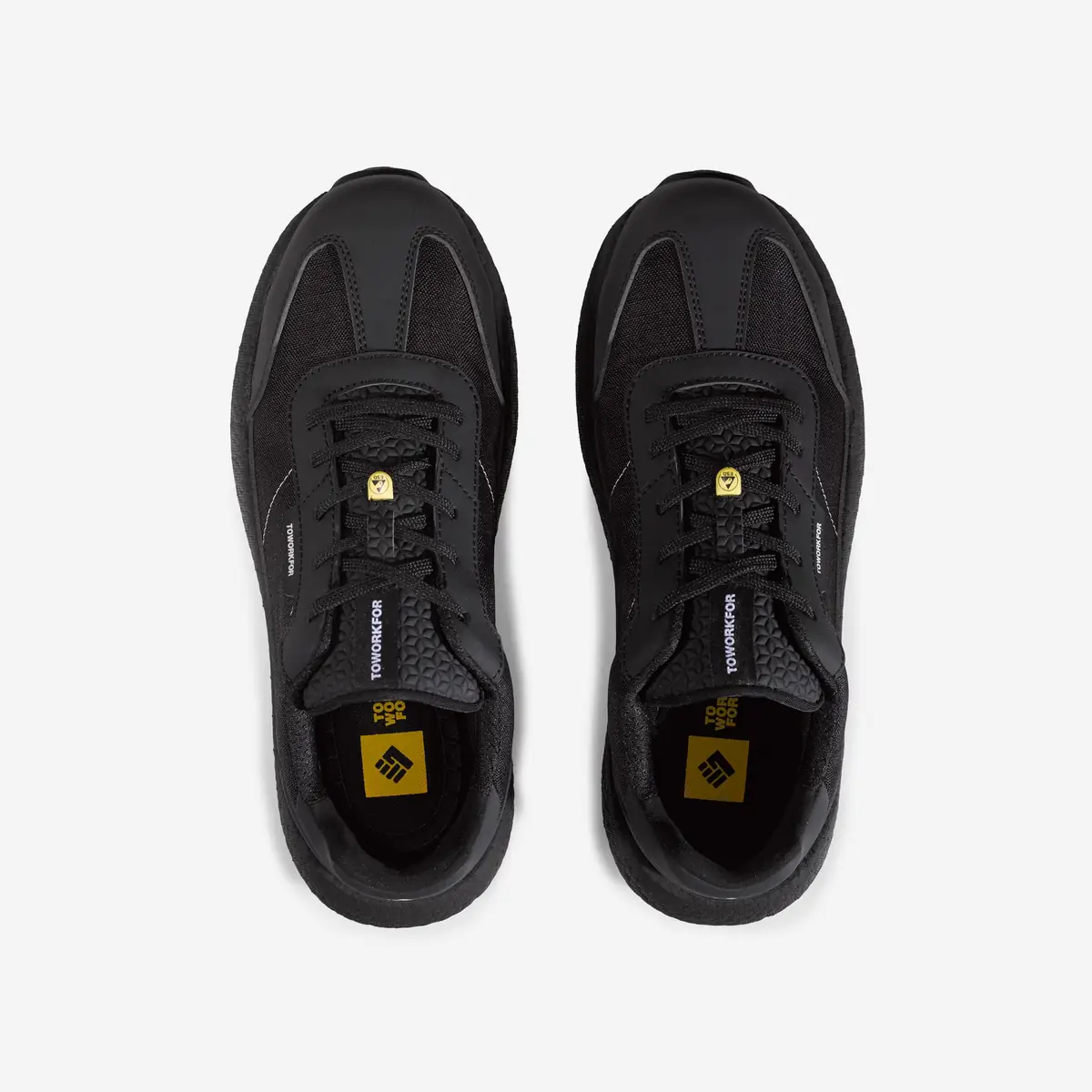 Zapatilla de seguridad Toworkfor ZERO ALL BLACK 4 Zapatilla de seguridad Toworkfor ZERO ALL BLACK, vista superior