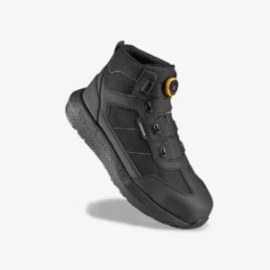 Bota de seguridad Toworkfor ZERO ALL BLACK BOOT FAST FIT, vista frontal elevada