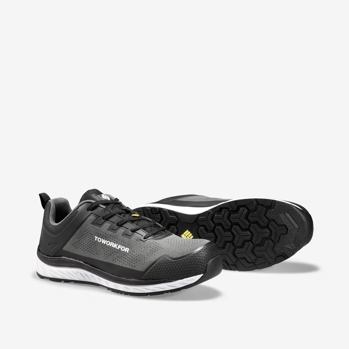 Zapatilla de seguridad Toworkfor SUPER SET GREY 3 Zapatilla de seguridad Toworkfor SUPER SET GREY, par de zapatos y suela