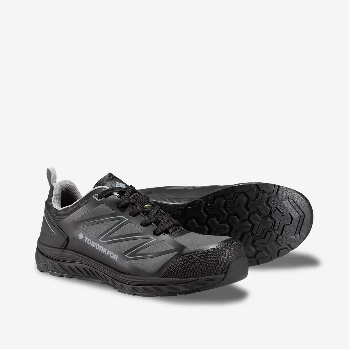 Zapatilla de seguridad Toworkfor WARM UP GREY 3 Zapatilla de seguridad Toworkfor WARM UP GREY, par de zapatos y suela