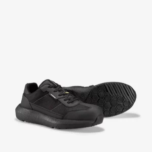 Zapatilla de seguridad Toworkfor ZERO ALL BLACK, par de zapatos y suela