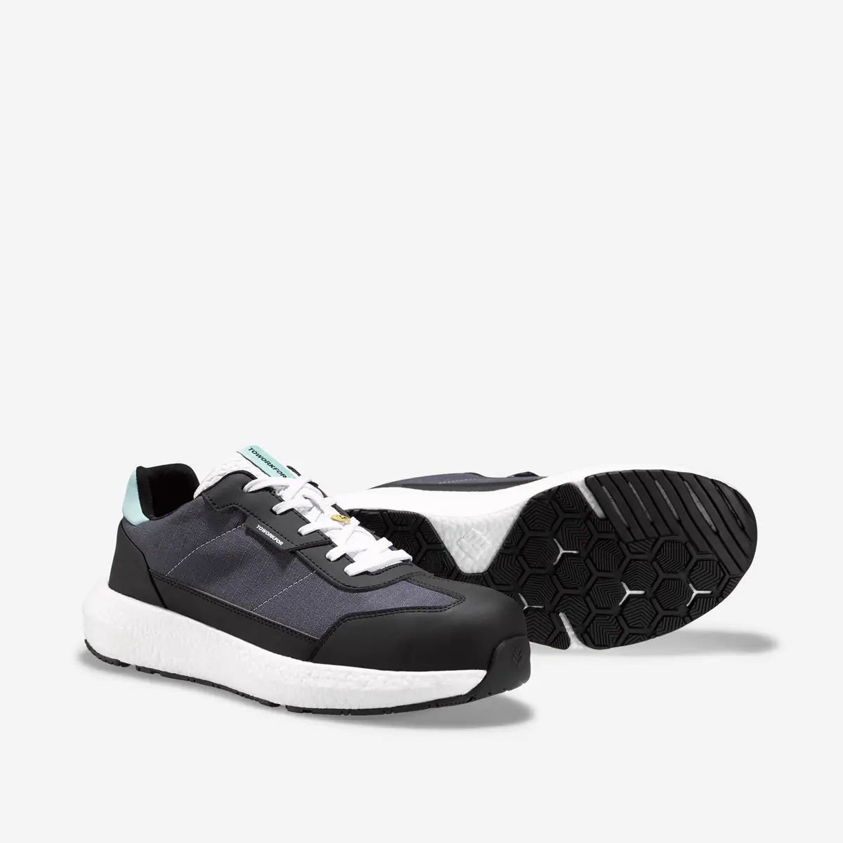 Zapatilla de seguridad Toworkfor ZERO MINT 3 Zapatilla de seguridad Toworkfor ZERO MINT, par de zapatos y suela