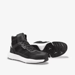Bota de seguridad Toworkfor ZERO WHITE BOOT, par de zapatos y suela