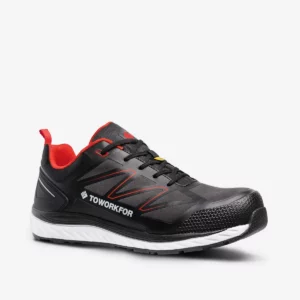 Zapatilla de seguridad Toworkfor WARM UP RED, vista principal