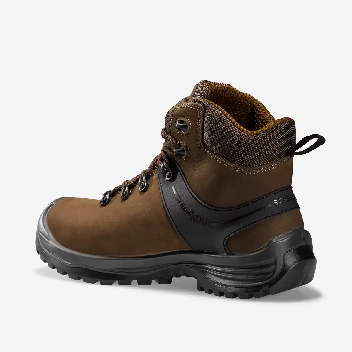 Bota de seguridad Toworkfor HIKER BROWN 2 Bota de seguridad Toworkfor HIKER BROWN, vista posterior y lateral