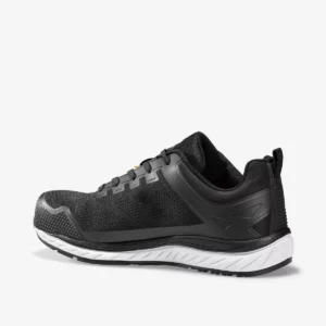 Zapatilla de seguridad Toworkfor SUPER SET BLACK, vista posterior y lateral