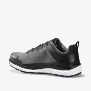 Zapatilla de seguridad Toworkfor SUPER SET GREY, vista posterior y lateral