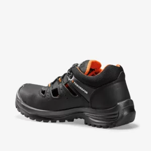 Sandalia de seguridad Toworkfor TRAIL SANDAL, vista posterior y lateral
