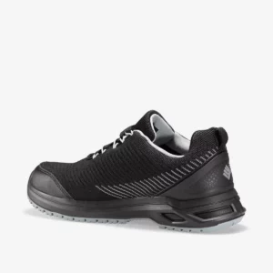 Zapatilla de seguridad Toworkfor X-101, vista posterior y lateral