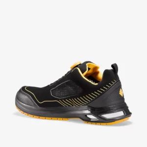 Zapatilla de seguridad Toworkfor X-500, vista posterior y lateral