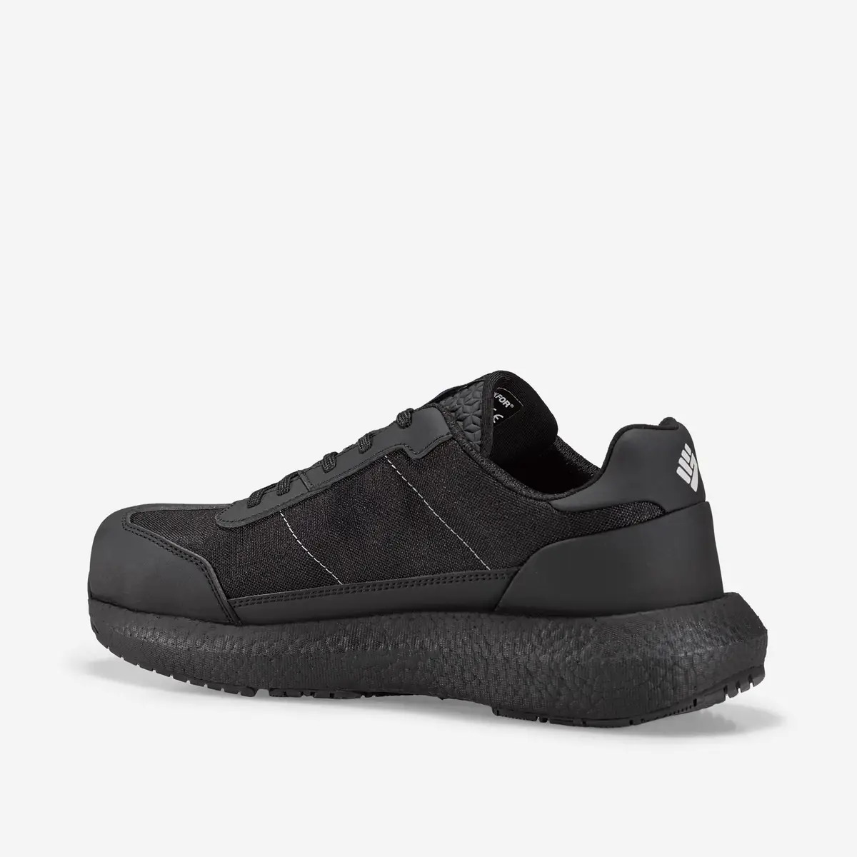 Zapatilla de seguridad Toworkfor ZERO ALL BLACK 2 Zapatilla de seguridad Toworkfor ZERO ALL BLACK, vista posterior y lateral