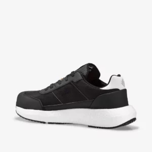 Zapatilla de seguridad Toworkfor ZERO WHITE, vista posterior y lateral