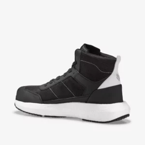 Bota de seguridad Toworkfor ZERO WHITE BOOT, vista posterior y lateral