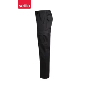 Pantalón multibolsillos Velilla 103001 Negro, vista lateral