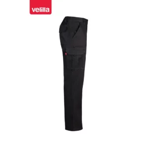 Pantalón multibolsillos Velilla 103001 Negro, vista lateral opuesta