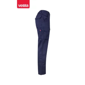 Pantalón multibolsillos Velilla 103001 Azul marino, vista lateral opuesta