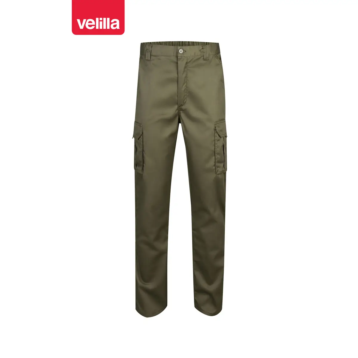 Pantalón multibolsillos Velilla 103001 49 Pantalón multibolsillos Velilla 103001 Verde caza, vista frontal