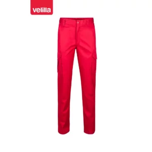 Pantalón multibolsillos Velilla 103001 Rojo, vista frontal