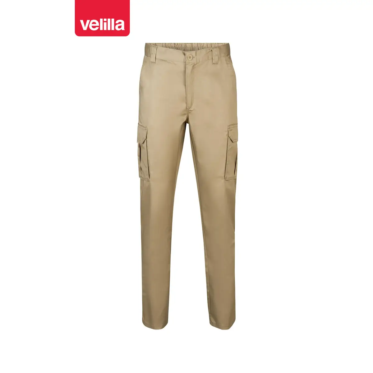 Pantalón multibolsillos Velilla 103001 53 Pantalón multibolsillos Velilla 103001 Beige arena, vista frontal