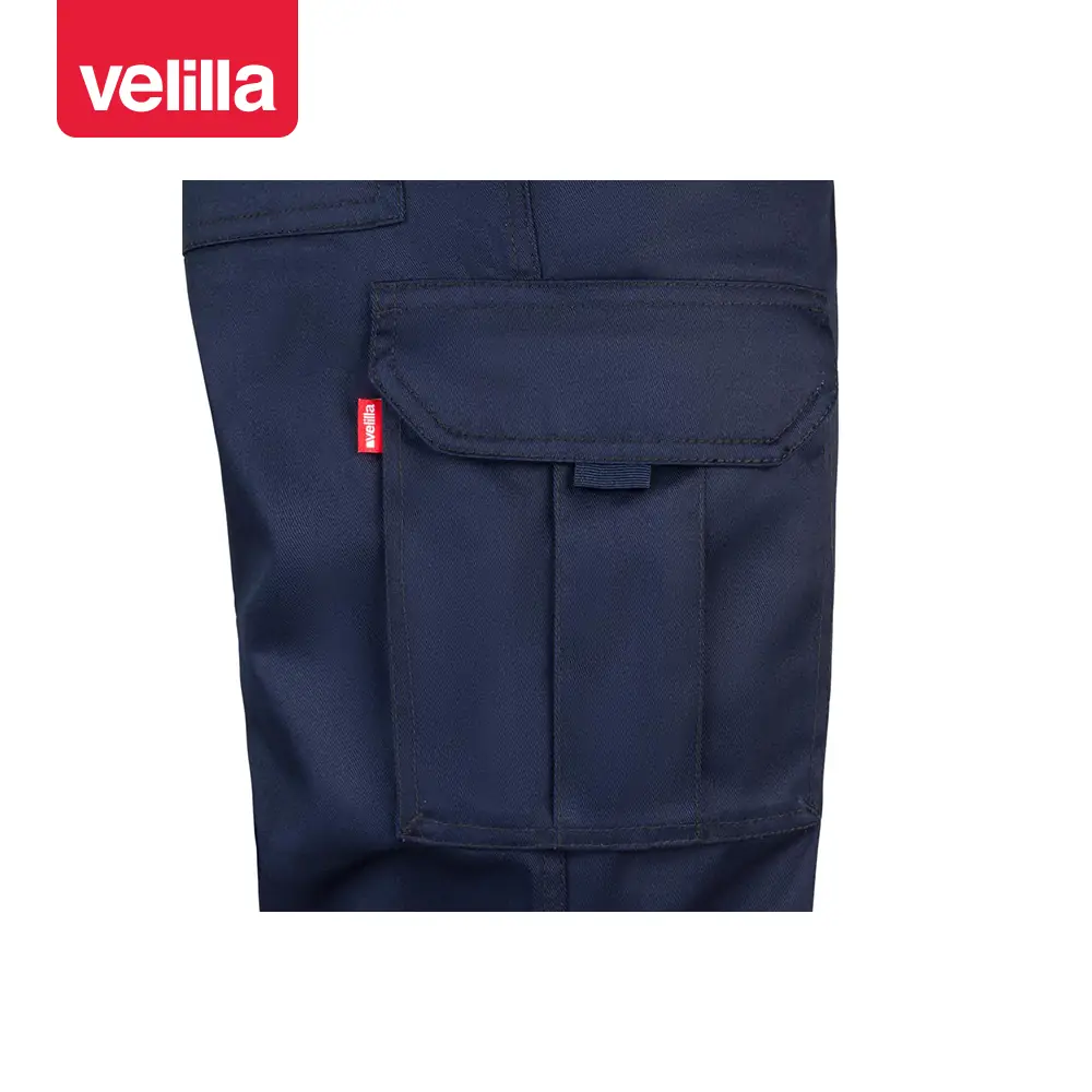 Pantalón multibolsillos Velilla 103001 11 Pantalón multibolsillos Velilla 103001 Azul navy, detalle de bolsillo lateral