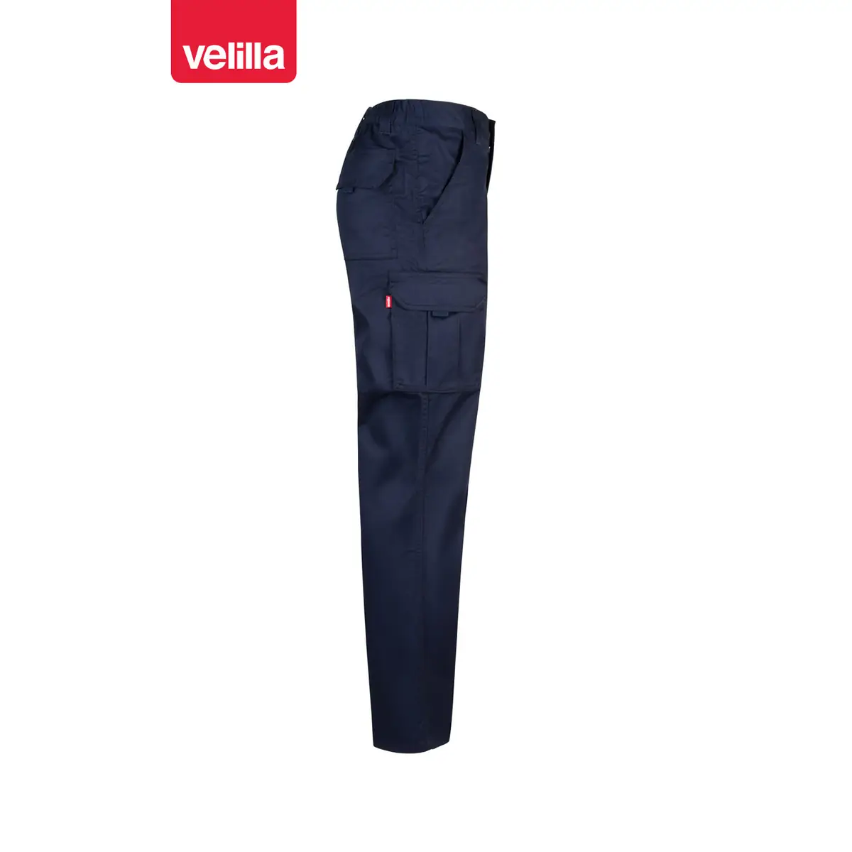 Pantalón multibolsillos Velilla 103001 35 Pantalón multibolsillos Velilla 103001 Azul navy, vista lateral opuesta