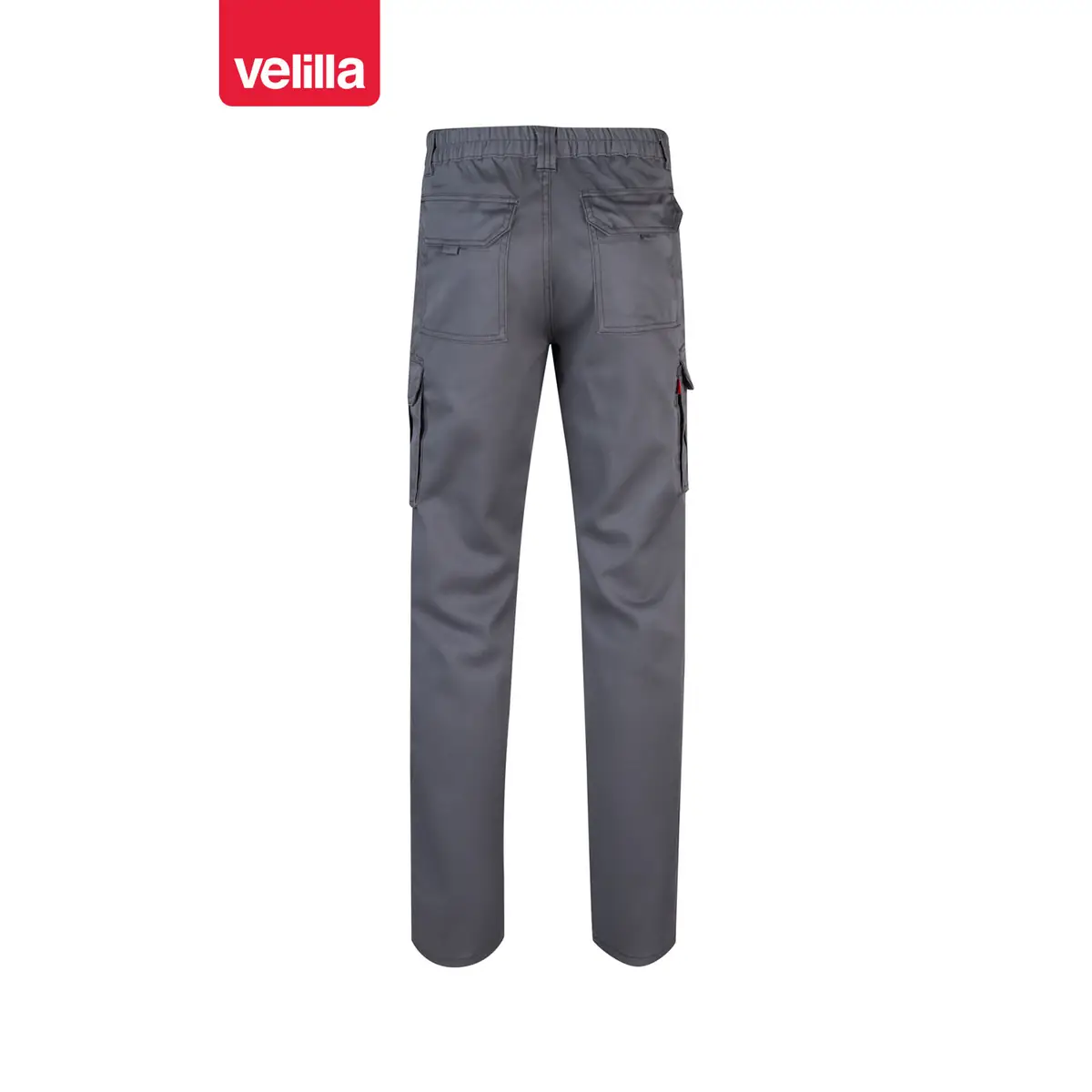Pantalón stretch multibolsillos Velilla 103002S 29 Pantalón stretch multibolsillos Velilla 103002S Gris, vista trasera