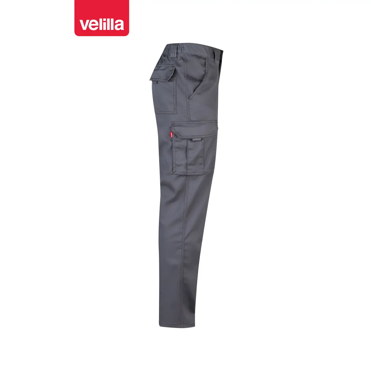 Pantalón stretch multibolsillos Velilla 103002S 28 Pantalón stretch multibolsillos Velilla 103002S Gris, vista lateral opuesta