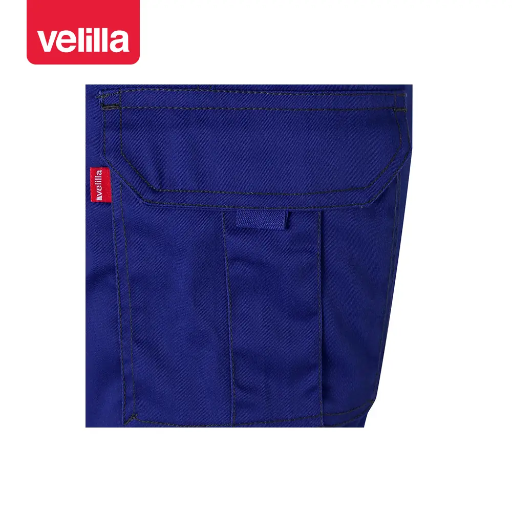 Pantalón stretch multibolsillos Velilla 103002S 14 Pantalón stretch multibolsillos Velilla 103002S Azulina, detalle de bolsillo lateral