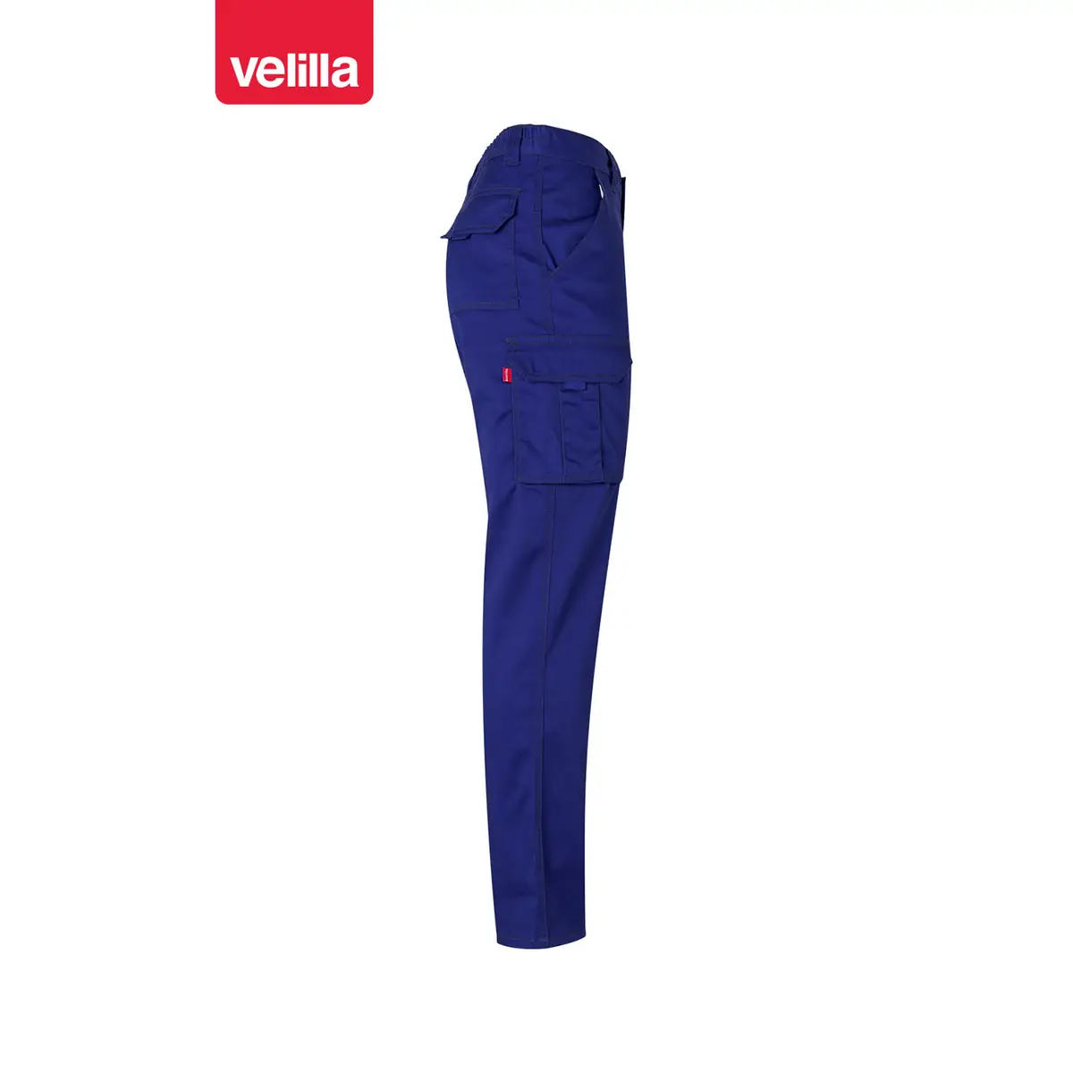 Pantalón stretch multibolsillos Velilla 103002S 40 Pantalón stretch multibolsillos Velilla 103002S Azulina, vista lateral opuesta