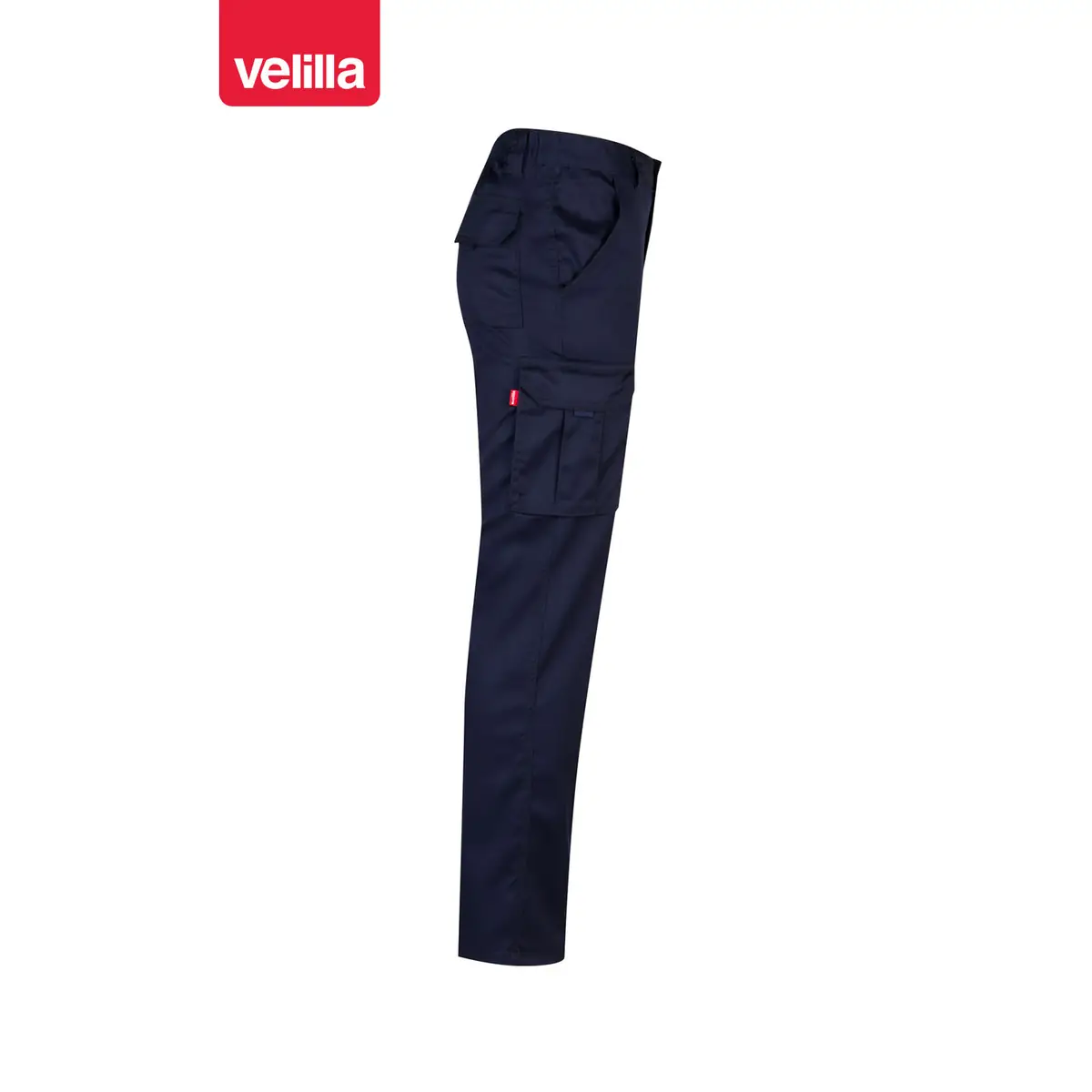 Pantalón stretch multibolsillos Velilla 103002S 36 Pantalón stretch multibolsillos Velilla 103002S Azul navy, vista lateral opuesta