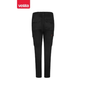 Pantalón multibolsillos mujer Velilla 103002SW Negro, vista trasera