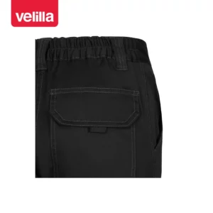 Pantalón multibolsillos mujer Velilla 103002SW Negro, detalle de bolsillo trasero