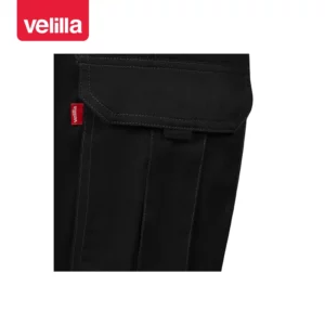 Pantalón multibolsillos mujer Velilla 103002SW Negro, detalle de tapeta de bolsillo