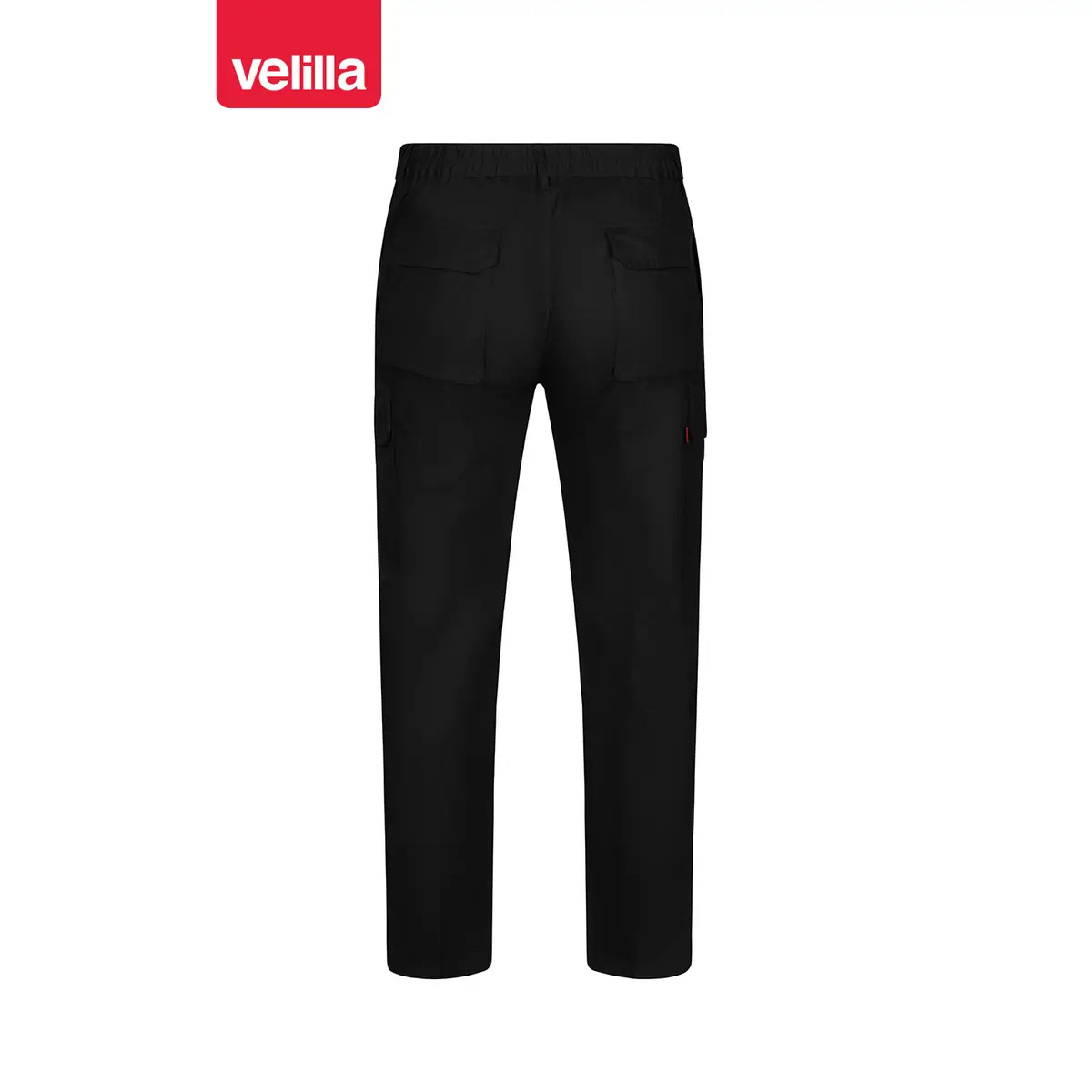 Pantalón algodón multibolsillos Velilla 103003 7 Pantalón algodón multibolsillos Velilla 103003 Negro, vista trasera