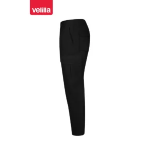 Pantalón algodón multibolsillos Velilla 103003 Negro, vista lateral