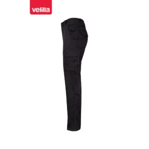 Pantalón stretch multibolsillos Velilla 103005S Negro, vista lateral