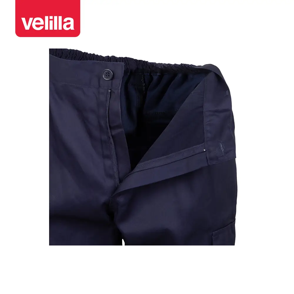 Pantalón forrado multibolsillos Velilla 103006 19 Pantalón forrado multibolsillos Velilla 103006 Azul marino, detalle de forro interior
