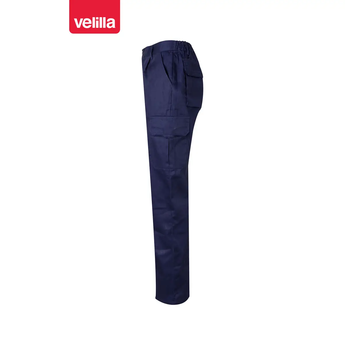 Pantalón forrado multibolsillos Velilla 103006 33 Pantalón forrado multibolsillos Velilla 103006 Azul marino, vista lateral