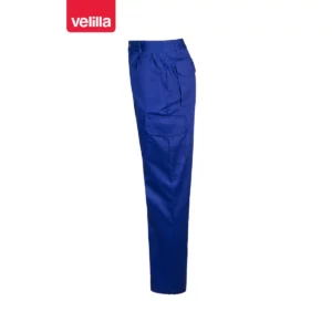 Pantalón forrado multibolsillos Velilla 103006 Azulina, vista lateral