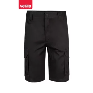 Bermudas stretch multibolsillos Velilla 103009S Negro, vista frontal