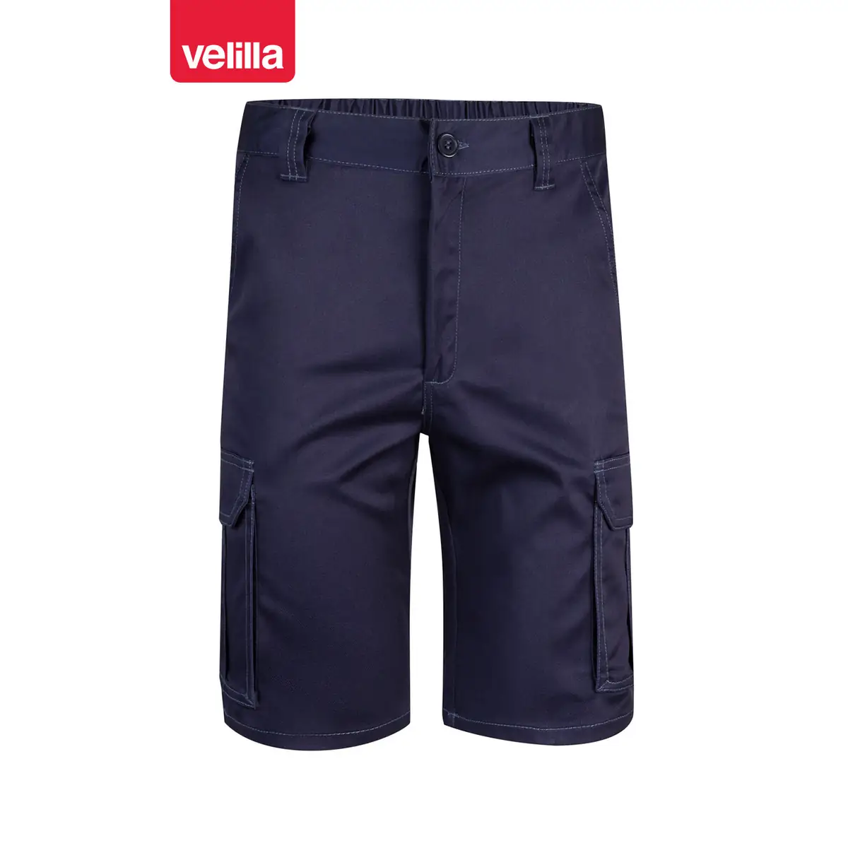 Bermudas stretch multibolsillos Velilla 103009S 30 Bermudas stretch multibolsillos Velilla 103009S Azul marino, vista frontal