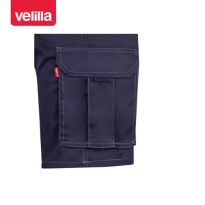 Bermudas stretch multibolsillos Velilla 103009S Azul marino, detalle de bolsillo lateral