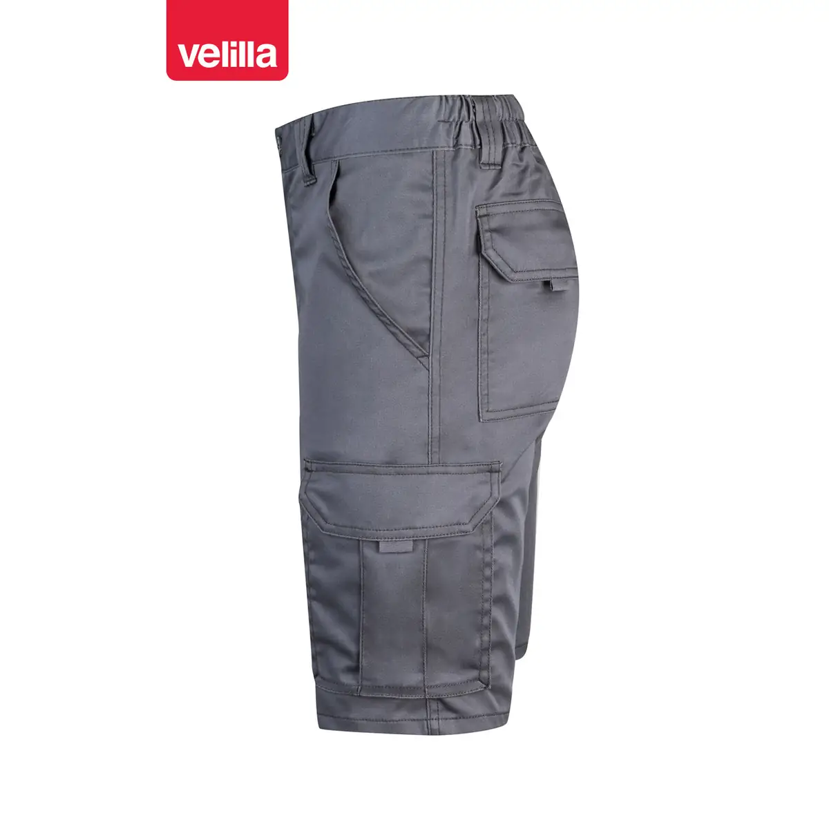 Bermudas stretch multibolsillos Velilla 103009S 19 Bermudas stretch multibolsillos Velilla 103009S Gris, vista lateral