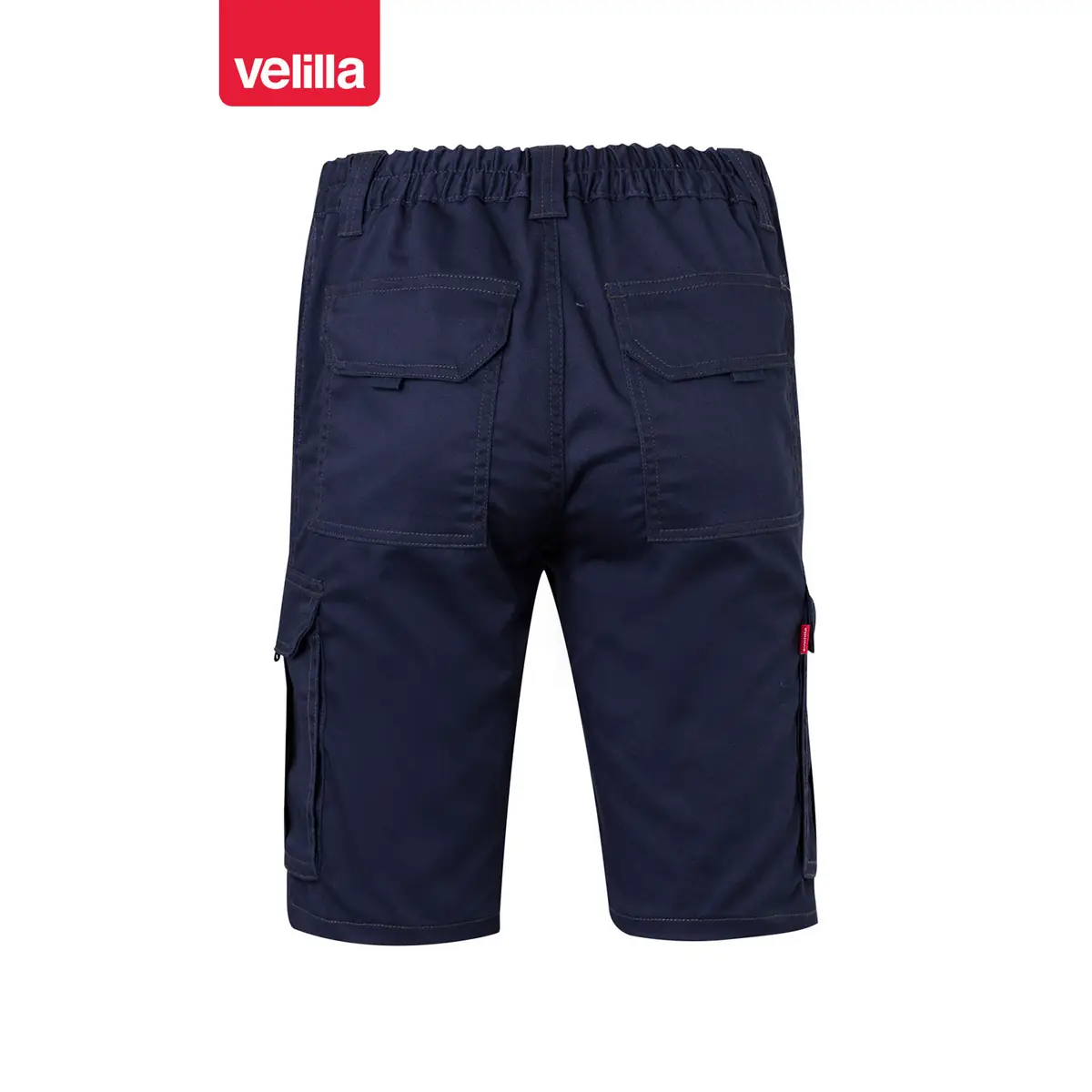 Bermudas stretch multibolsillos Velilla 103009S 29 Bermudas stretch multibolsillos Velilla 103009S Azul navy, vista trasera